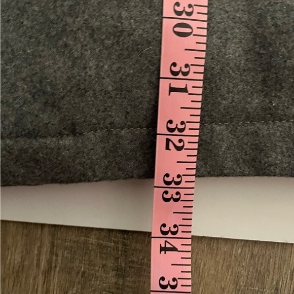 London Fog Men's Wool Blend Gray Car Coat sz Large - Picture 8 of 11